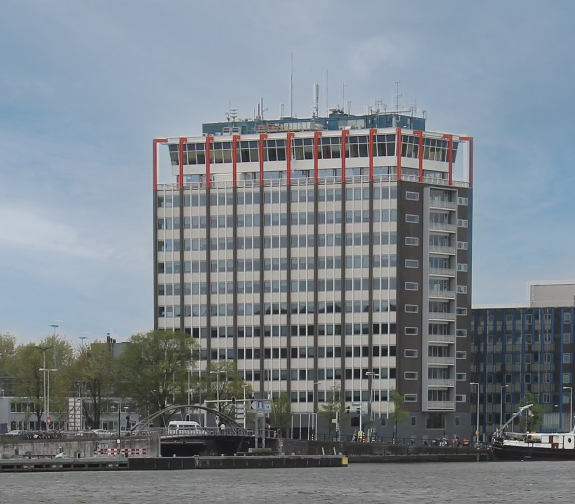 Havengebouw building in Amsterdam with energy recovery systems for lifts from epic power lifts